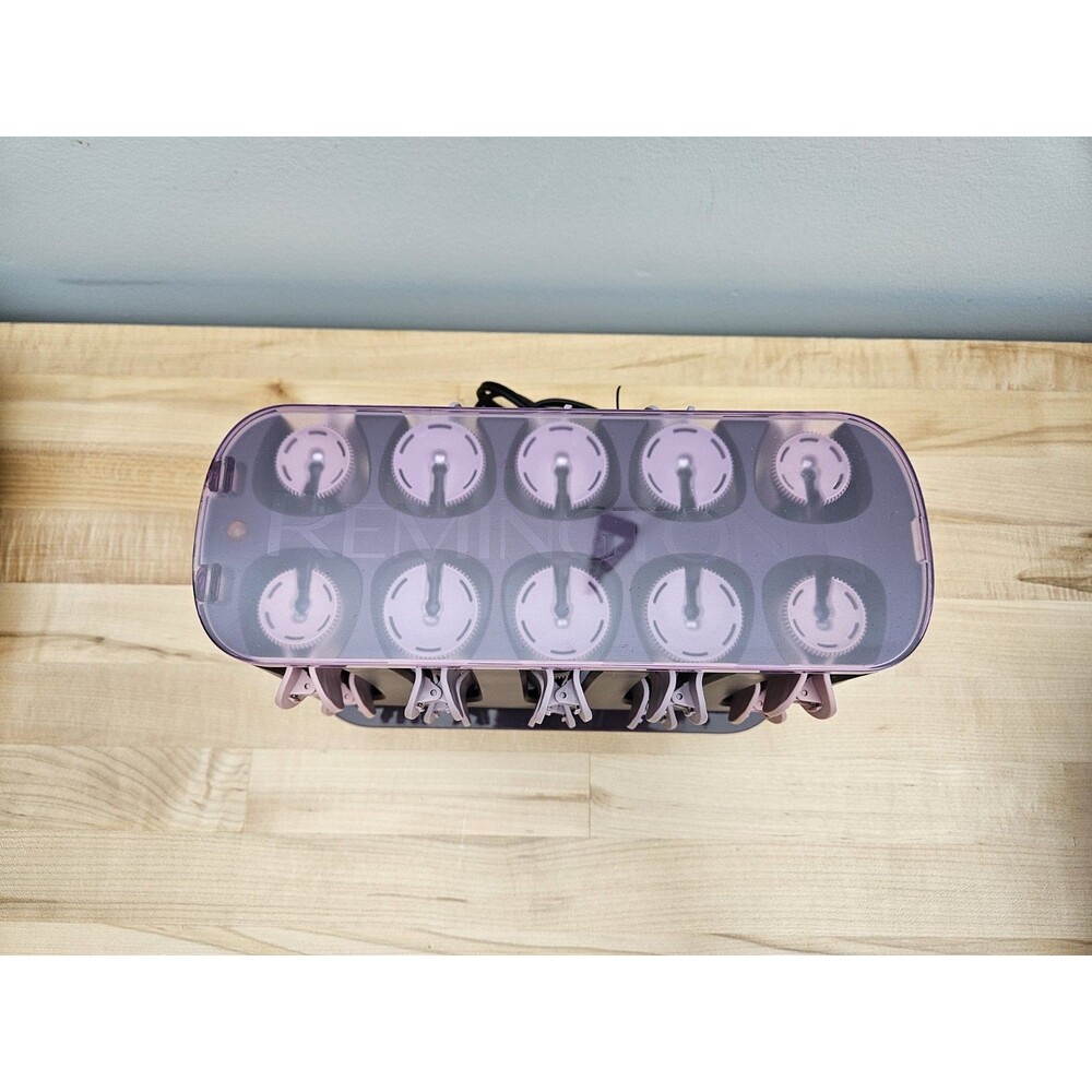 Remington Pro Purple Thermaluxe Hair Setter Hot Rollers Curlers - Picture 4 of 9